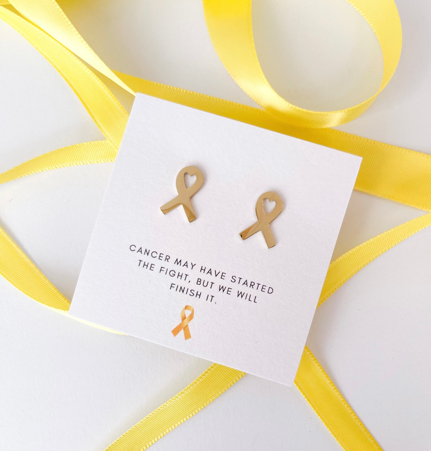 Childhood Cancer Gold Ribbons Nancy Joanna